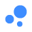 blue paint bubbles